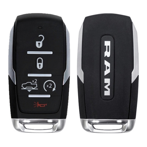 RAM 5 Button Proximity Smart Key OHT-4882056, 68523813AA, 433 MHz - New, OEM