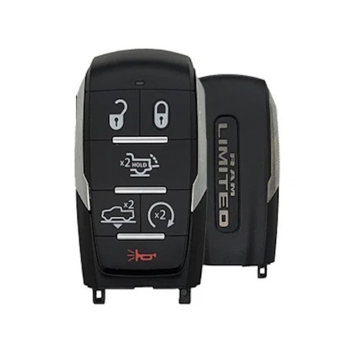 Dodge 6 Button Smart Key OHT-4882056, 68523822AA, 433 MHz - New, OEM Dodge 6 Button Smart Key OHT-4882056, 68523822AA, 433 MHz - New, OEM
