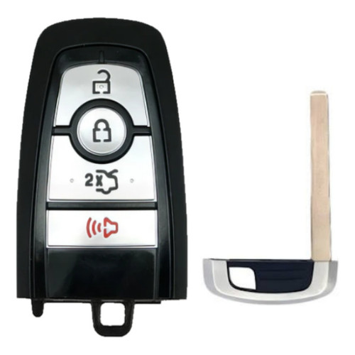 Ford 4 Button Smart Key M3N-A3C108397, 164-R8346, 433 MHz - Premium Aftermarket