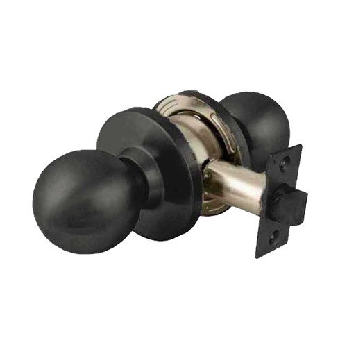 Kenaurd Commercial Door Knob Set 2-3/4" Standard Backset, Oil Rubbed Bronze, Passage, Grade 2