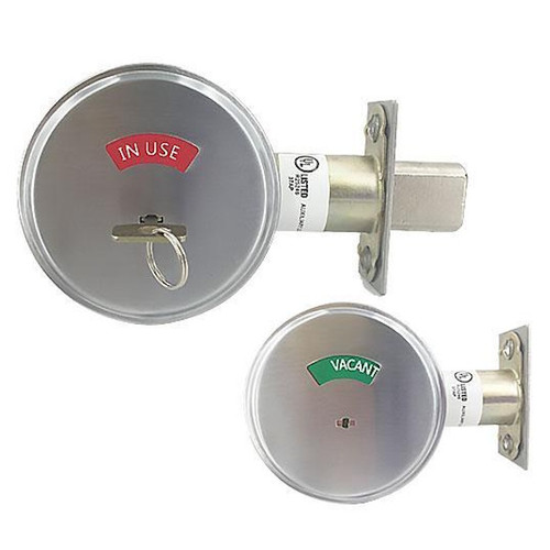 Kenaurd Premium Commercial Privacy Indicator Deadbolt 26D Silver, Grade 2