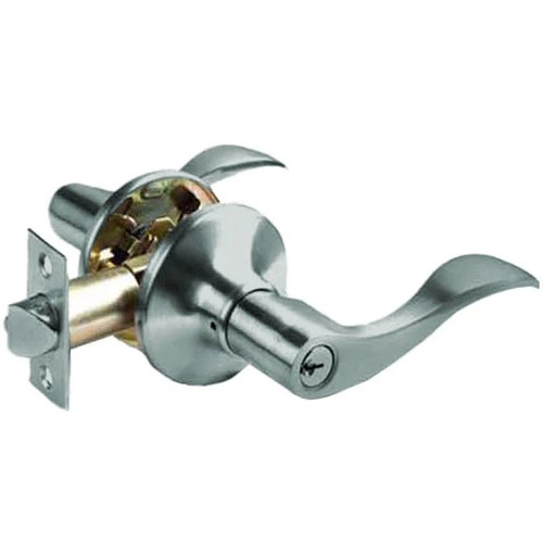 Kenaurd Premium Design Entrance Lever Set Satin Silver, Grade 3 Kenaurd Premium Design Entrance Lever Set Satin Silver, Grade 3