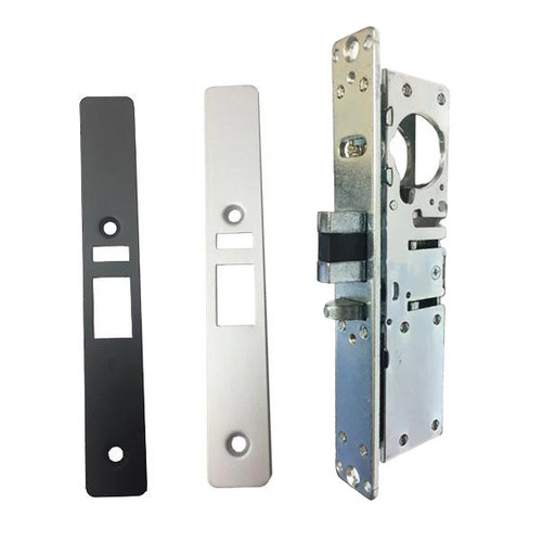 Kenaurd Narrow-Stile 1-1/2" Latch Lock Body With 2 Faceplates, Left Handed
