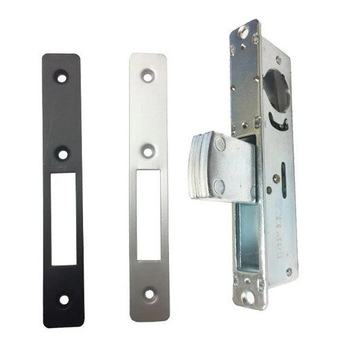 Kenaurd Narrow-Stile 1-1/2" Deadbolt Lock Body With 2 Faceplates, Reversible Right And Left Position
