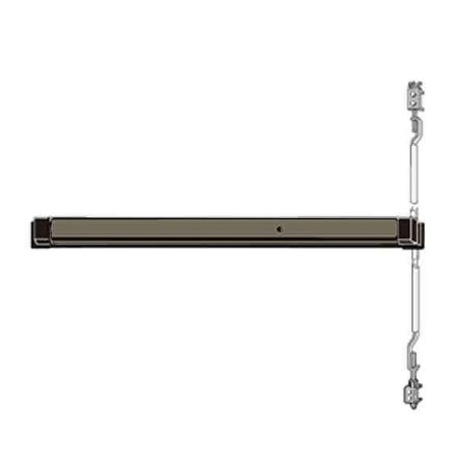 Adams Rite 8622 MLR Narrow Stile, Concealed Vertical Rod Exit Device, 36", Anodized Dark Bronze, Motorized Latch Retraction (MLR)