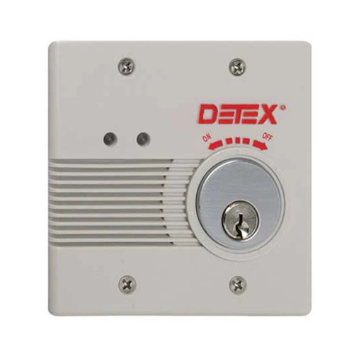 Detex EAX-2500F Exit Alarm, Flush Mount, Extended Bypass, AC/DC