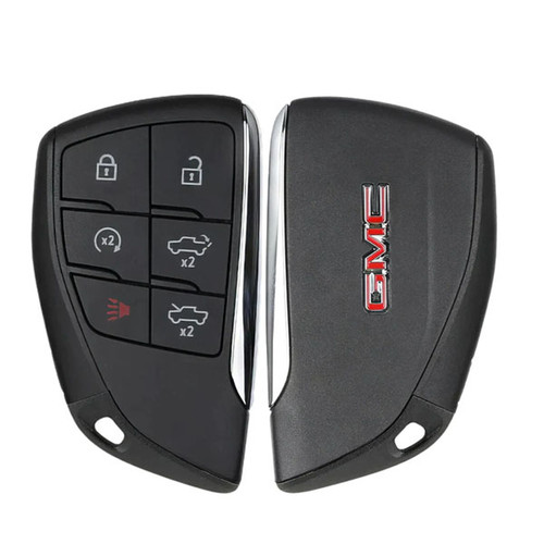 GMC Sierra EV 6 Button Proximity Smart Key YGOG21TB2, 13560221, 433 MHz - Refurbished, Grade A