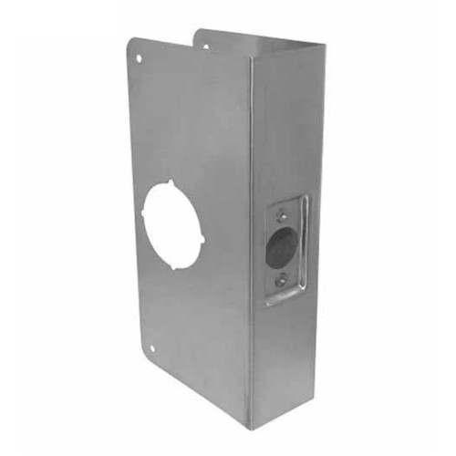 Don-Jo Wrap Around #12 - 2-3/4" - 1-3/4" Doors, Silver, 12-S-CW