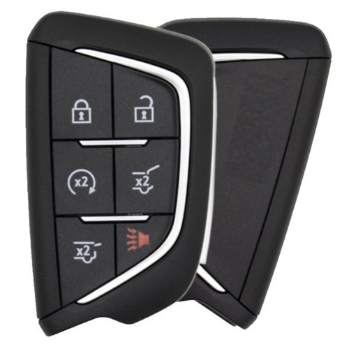 Cadillac 6 Button Proximity Smart Key YG0G20TB1, 13546300, 85038860, 433 MHz  - Refurbished, Recase