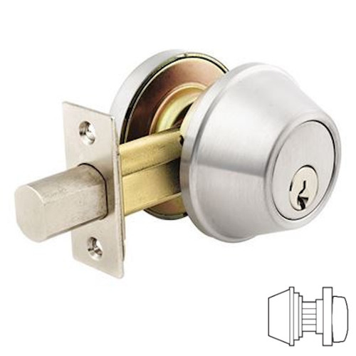 Arrow DBX61, Grade 2 Commercial Single Cylinder Deadbolt - Stainless Steel
