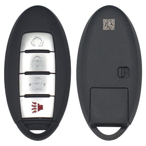Keyless2Go Replacement Nissan 4 Button Proximity Smart Key KR5TXN3, 285E3-6TA5B, 433 MHz - Premium Aftermarket