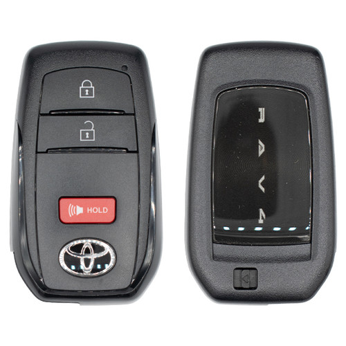 Toyota 3 Button Smart Key HYQ14FNB, 8990H-0R320, 433 MHz - Refurbished, Grade A