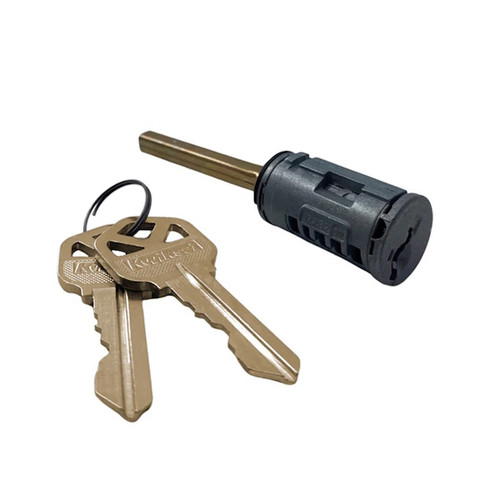 KwikSet 83373-15 SmartKey Deadbolt Cylinder Plug, Single Cylinder, KW1 Keyway, 15, Silver Finish