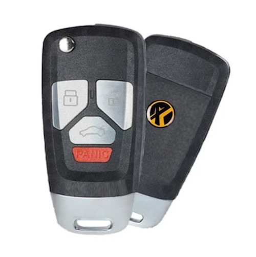 Xhorse Audi Style 4 Button Universal Remote Key For VVDI Key Tool (Wired)
