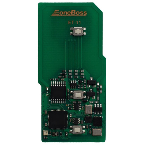 EoneBoss Toyota 3 Button Universal Proximity Smart Key PCB with Switchable Frequency 315 & 433 MHz, ET-11