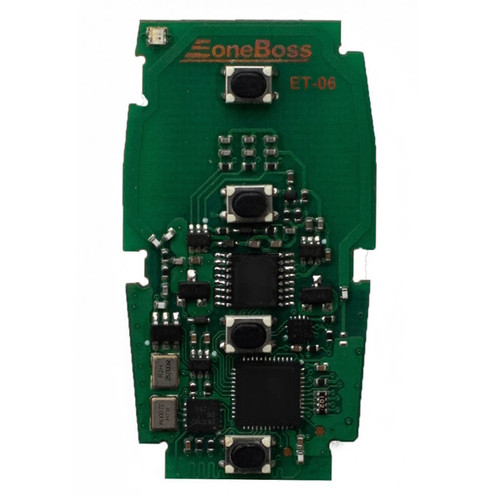 EoneBoss Subaru 4 Button Universal Proximity Smart Key PCB with Switchable Frequency 315 & 433 MHz, ET-06