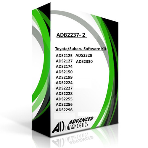 Advanced Diagnostics ADB2237-2 Smart Pro Toyota/Subaru Software Kit (2 Software Already Owned)