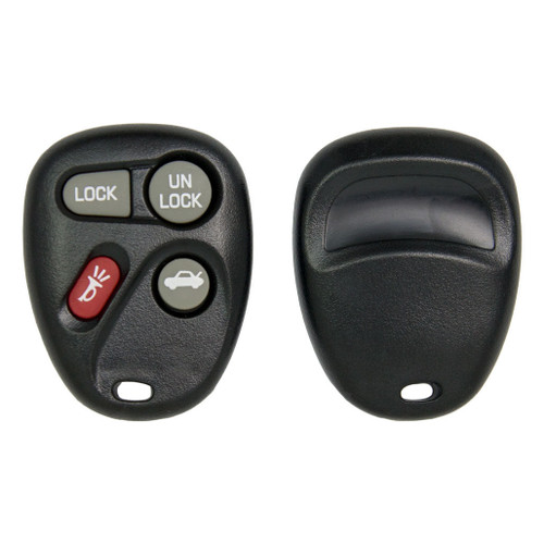 Keyless2Go Keyless2Go Remote Shell Cover 4 Button for GM KOBUT1BT KOBLEAR1XT Keyless2Go