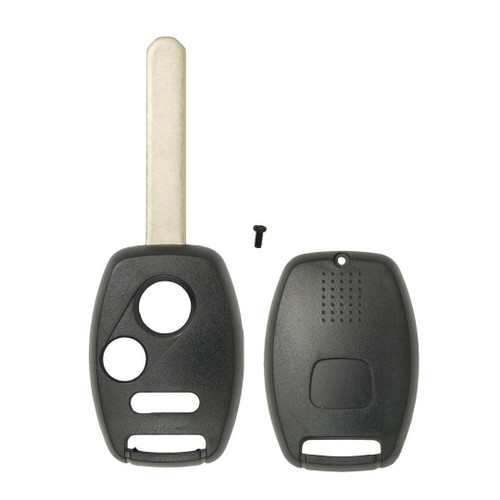 Keyless2Go Keyless2Go 3 Button Honda Remote Key Shell with Chip Holder Shells