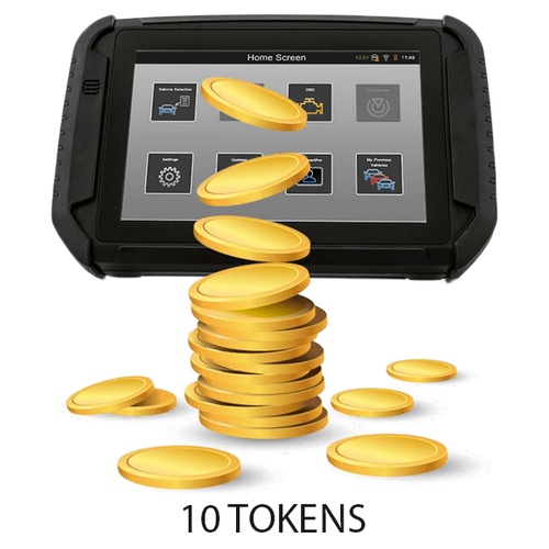 10 Tokens For Advanced Diagnostics Smart Pro & MVP Pro Shop Automotive Advanced Diagnostics