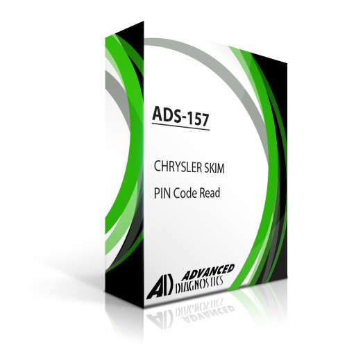 Advanced Diagnostics Chrysler PIN Read Software ADS-157 for T-Code Programmers / Cloners