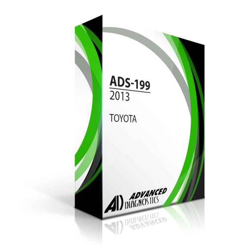 Toyota 2013 (for Pro Level only) for T-Code Software Our Automotive Brands Advanced Diagnostics