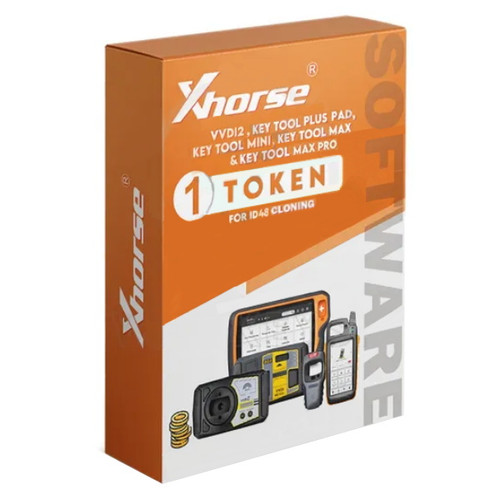 Xhorse - One Token for ID48 Cloning - For VVDI Key Tool Key Tool Max, Key Tool Plus, VVDI2 - (Machine Sold Separately) (Requires 96BIT ID48 Authorization)