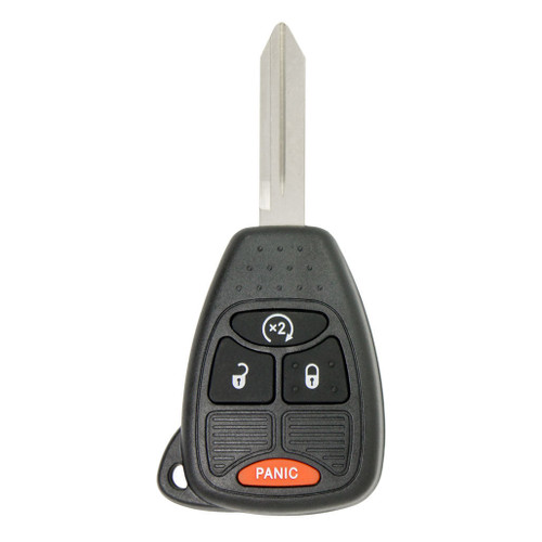 Keyless2Go Keyless2Go 4 Button Remote Head Key Replacement for Dodge Jeep OHT692713AA Remote Head Keys