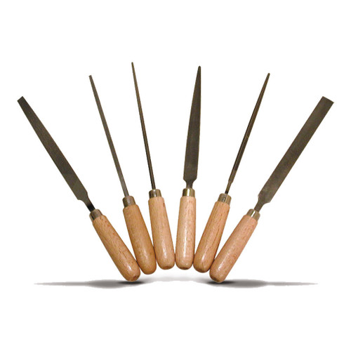 HPC Set of Six 4-inch Key Files with Handles