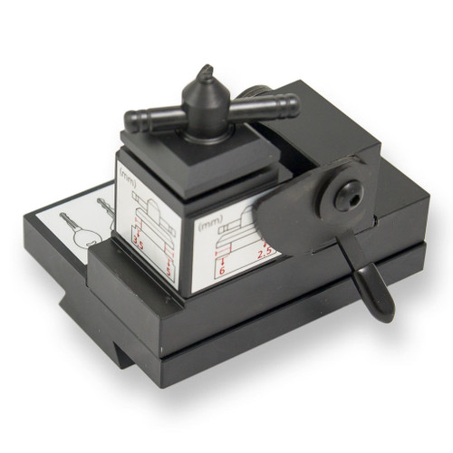 Lockdecoders Miracle Single Sided Standard Domestic Residential Key Clamp CP-89 for A9/A9P/A9S/A9-EDGE Key Machine Parts