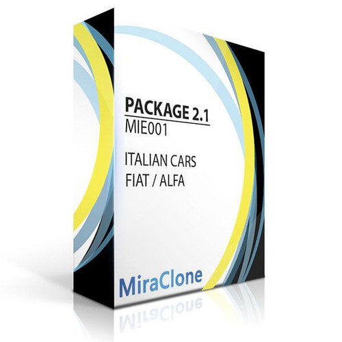 Lockdecoders MiraClone EEPROM Italian Cars Software - Package 2-1 Shop Automotive
