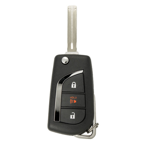 Toyota Toyota C-HR 3 Button Remote Flip Key MOZB97TZ / 89070-F4080 - New Remote Head Keys