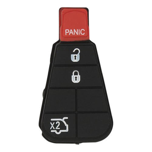 DURASHELL 4 Button Replacement Pad for New Style POD Keys Jeep IYZ-C01C Durashell