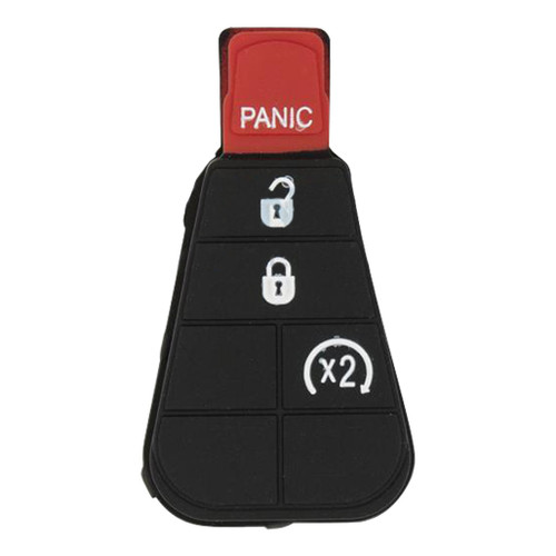 DURASHELL 4 Button Replacement Pad for New Style POD Keys Chrysler / Dodge/ Jeep IYZ-C01C Shells