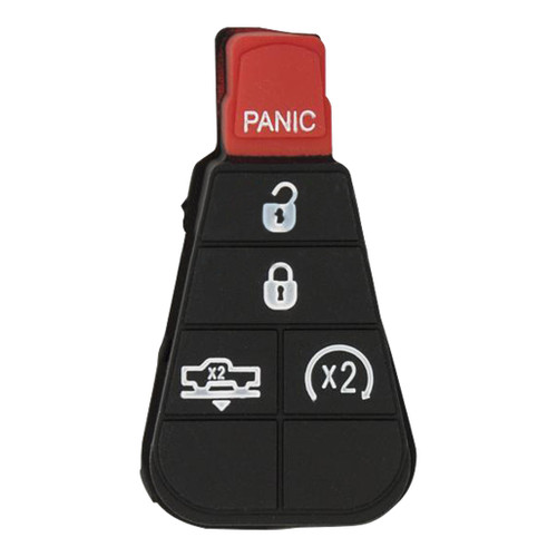 DURASHELL 5 Button Replacement Pad for New Style POD Keys Ram GQ4-53T Button Pads