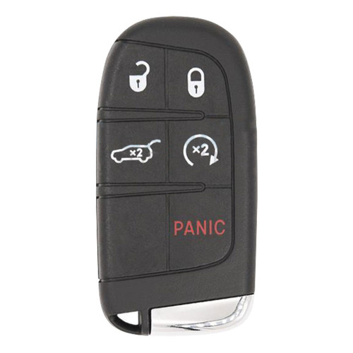 Keyless2Go KEYLESS2GO Jeep 5-Button Smart Key M3N-40821302 68250343AB 433 MHz, Premium Aftermarket Our Automotive Brands