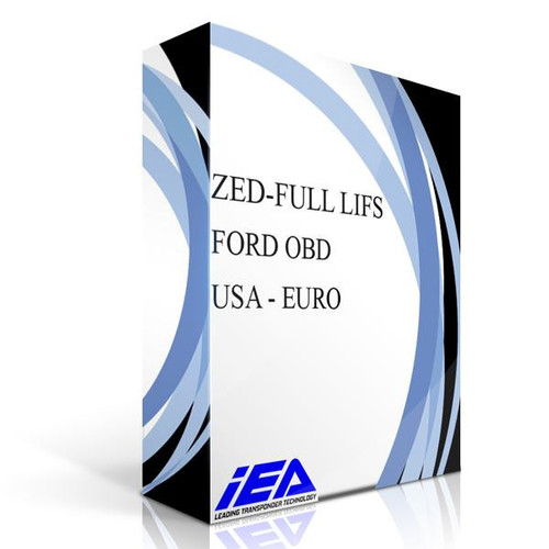 IEA Zed-FULL LIFS Ford Euro, Ford USA OBD (6 Months or 12 Months) - 6-MONTHS Zed-FULL Subscriptions LIFS
