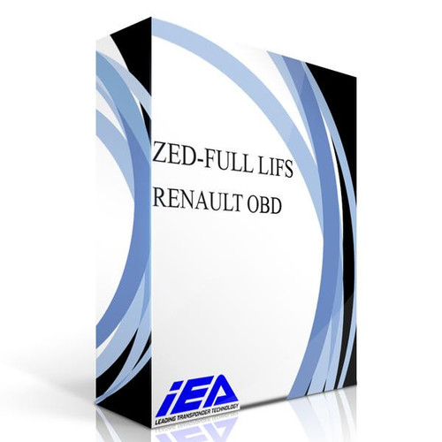 IEA Zed-FULL LIFS Renault OBD - 12-MONTHS Shop Automotive