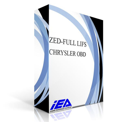 IEA Zed-FULL LIFS Chrysler OBD - 12-MONTHS Our Automotive Brands