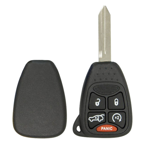 Keyless2Go Keyless2Go 5 Button Remote Key Shell Replacement for Chrysler Jeep Dodge OHT692427AA Shells