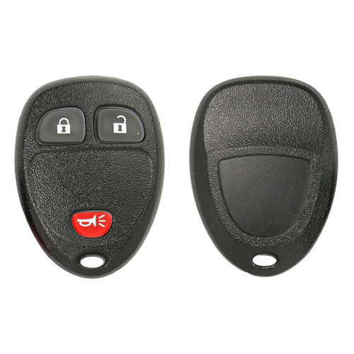 Keyless2Go Keyless2Go 3 Button Replacement Shell for GM OUC60270 / OUC60221 Shells