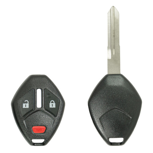 Mitsubishi Keyless2Go 3 button Shell for Mitsubishi Remote Head Keys MIT9 MIT6 Our Brands