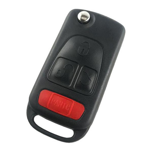 MBE ML Class W163 Quick Start Remote Flip Key - 4 Button - HU64 - PCF7935