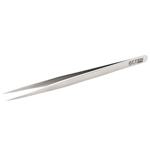 ATTEN ATTEN AT-111 Non-Magnetic Stainless Steel Tweezers (5.51 inches) EEPROM