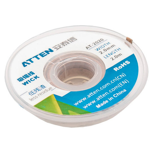 ATTEN ATTEN AT-2020 Soldering Wick Width 2mm, Length 2.0m ROHS ATTEN
