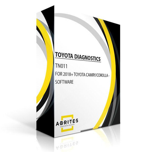 ABRITES ABRITES TN011 Key Programming for 2018+ Toyota Camry/Corolla - Software ABRITES Individual Software