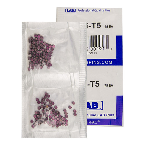 LAB LAB Universal Pin .005 Top Smart Pac - 150 Pack - TOP .040 Pins