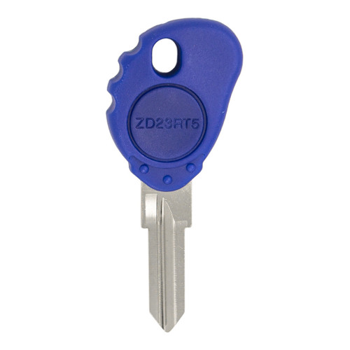 ILCO ZD23RT5-SI Motorcycle Electronic Key Complete Silca Cloning 