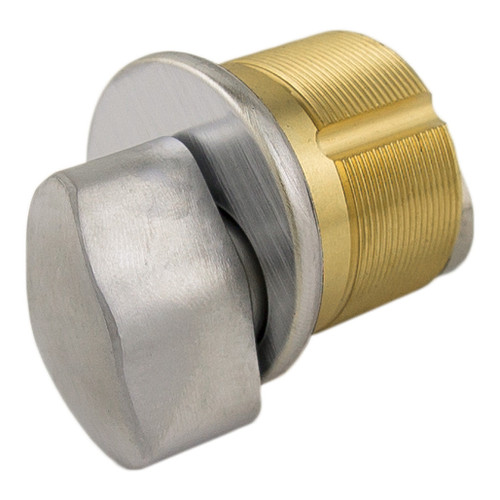 GMS GMS 1-1/4 Mortise T-Turn Thumbturn Cylinder US26D Pins, Cylinders & Parts