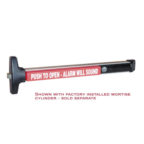 DETEX DETEX V40 Rim Exit Alarm With Battery 36-Inch Door Hardware